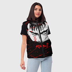 Женский жилет BERSERK ГАТС, цвет: 3D-красный — фото 2