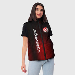 Женский жилет Volkswagen art, цвет: 3D-черный — фото 2
