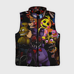 Женский жилет Fivе Nights аt Frеddys, цвет: 3D-красный