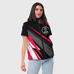 Женский жилет Saab fast lines, цвет: 3D-черный — фото 2