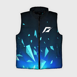 Женский жилет Need for Speed взрыв частиц, цвет: 3D-черный