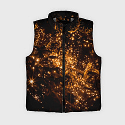 Женский жилет Праздничная мишура, цвет: 3D-светло-серый