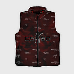Женский жилет CS GO с оружием
