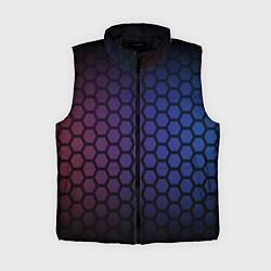 Женский жилет Abstract hexagon fon