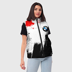 Женский жилет BMW art, цвет: 3D-черный — фото 2