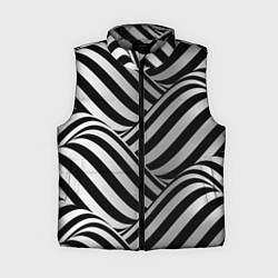 Женский жилет Авангардный фрактальный паттерн