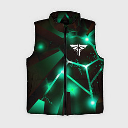 Женский жилет The Last Of Us разлом плит, цвет: 3D-черный