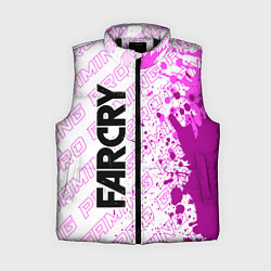 Женский жилет Far Cry pro gaming: по-вертикали, цвет: 3D-черный
