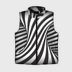 Женский жилет Полосатая зебра