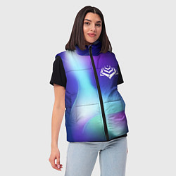 Женский жилет Warframe northern cold, цвет: 3D-черный — фото 2