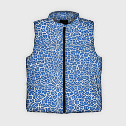 Женский жилет Ажурные узоры, цвет: 3D-светло-серый