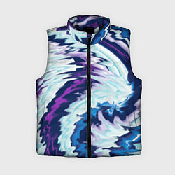 Женский жилет Размытая краска, цвет: 3D-черный