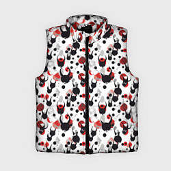 Женский жилет Паттерн с рогами, цвет: 3D-красный