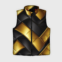 Женский жилет Gold black luxury