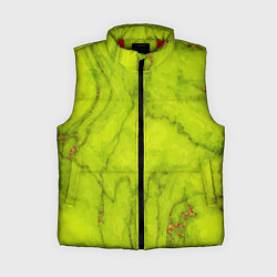 Женский жилет Abstraction green