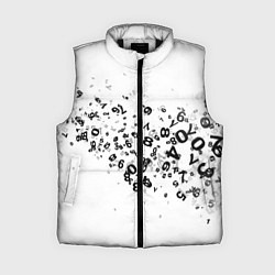 Женский жилет Цифровой дым, цвет: 3D-черный