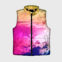 Женский жилет Разноцветное небо
