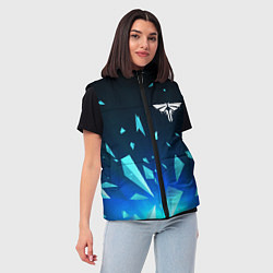 Женский жилет The Last Of Us взрыв частиц, цвет: 3D-черный — фото 2