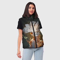 Женский жилет Зараженная Одни из нас, цвет: 3D-светло-серый — фото 2