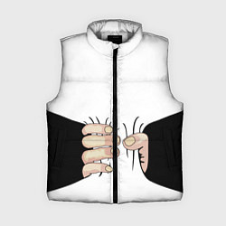 Женский жилет Рука сжимает талию, цвет: 3D-светло-серый