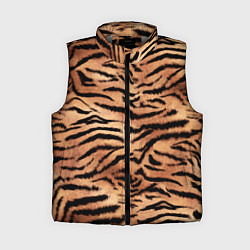 Женский жилет Полосатая шкура тигра
