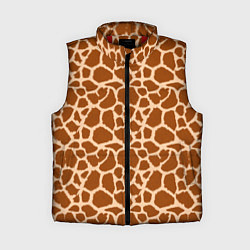 Женский жилет Шкура Жирафа - Giraffe, цвет: 3D-красный