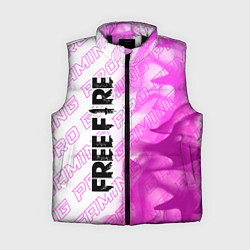 Женский жилет Free Fire pro gaming: по-вертикали, цвет: 3D-черный