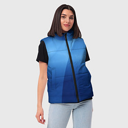 Женский жилет Небесные цвета, цвет: 3D-светло-серый — фото 2