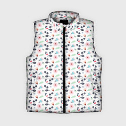 Женский жилет Весенний запах, цвет: 3D-светло-серый