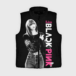 Женский жилет Blackpink Beautiful Lisa, цвет: 3D-черный