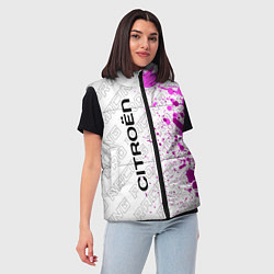 Женский жилет Citroen pro racing: по-вертикали, цвет: 3D-черный — фото 2