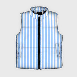 Женский жилет Полосатый морской, цвет: 3D-черный