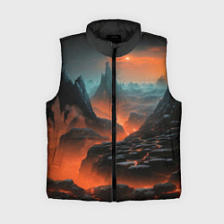 Женский жилет Заброшенная планета