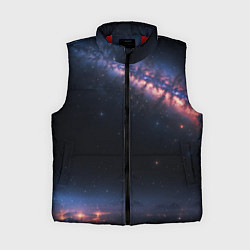 Женский жилет Млечный путь в звездном небе