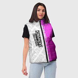 Женский жилет Five Finger Death Punch rock legends: по-вертикали, цвет: 3D-черный — фото 2