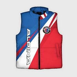 Женский жилет Alpine BMW - colors, цвет: 3D-черный