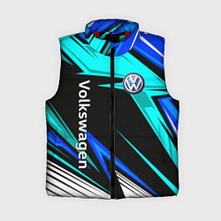 Женский жилет Фольцваген - sport uniform, цвет: 3D-красный