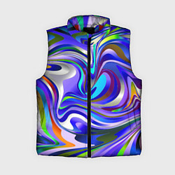 Женский жилет Цветомузыка настроения, цвет: 3D-красный