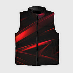 Женский жилет Black and red, цвет: 3D-черный