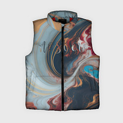 Женский жилет Москва палитра, цвет: 3D-красный