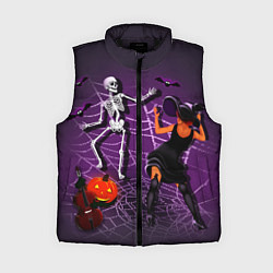 Женский жилет Halloween Party October 30, цвет: 3D-черный
