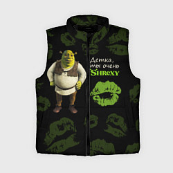 Женский жилет Shrexy Shrek, цвет: 3D-черный