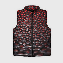 Женский жилет Гранатовые зёрна абстракция