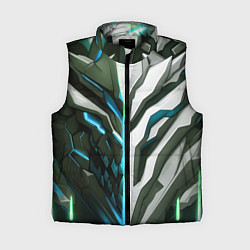 Женский жилет Броня адская и райская синяя