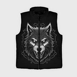 Женский жилет Серый хищник