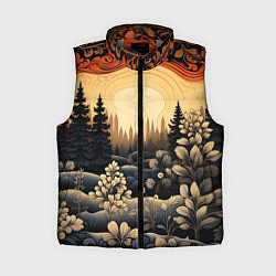 Женский жилет Волшебные орнаменты