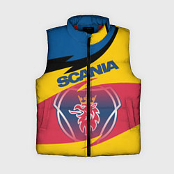 Женский жилет Scania logo