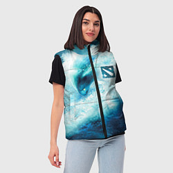 Женский жилет Dota 2 - Morphling, цвет: 3D-красный — фото 2