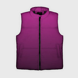 Женский жилет Вишневый и черный градиент