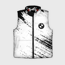 Женский жилет BMW краски текстура брызги, цвет: 3D-красный
